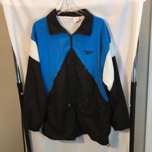 Reebok men’s M blue/black windbreaker